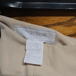 Votre Nom Neutral Beige Skirt Women's Size 10